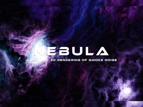 Deep Space Visuals: The Abstract Nebula Background