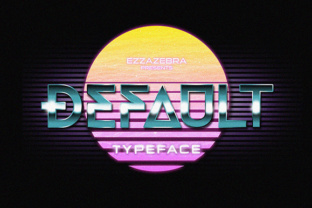 Default Typeface: Bringing 80s Digital Energy to Modern Projects