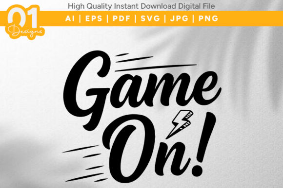 Game On Kids Sports SVG: Dynamic Design for Young Athletes