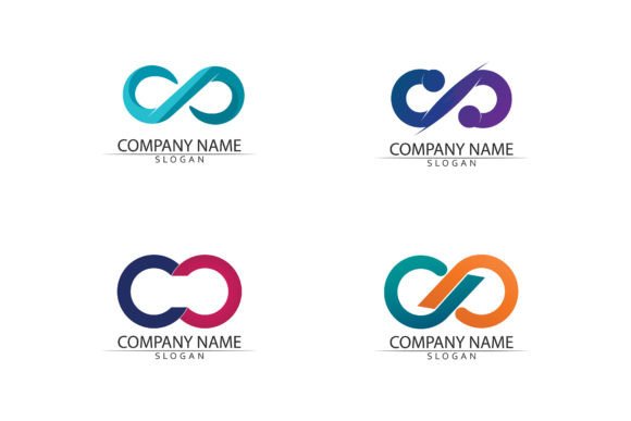 Infinity Logo Design Icon Vector: Symbol of Endless Possibility