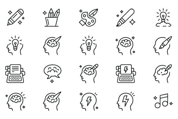 Line for Creativity and Inspiration: A Font for Big Ideas