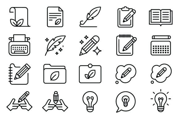 Line of Writing and Creativity Tools: A Font for Makers and Thinkers